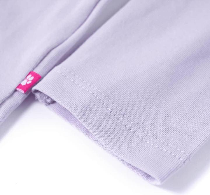 Produktbild VidaXL Kinder-Langarmshirt Helllila 116,Material: 95 % Baumwolle. 5 (116)