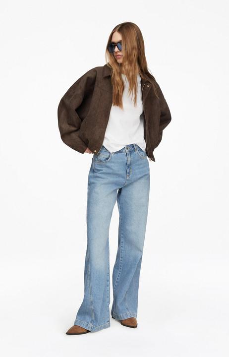 Actual product image Comma Indoor-Jacke Blouson in Velours-Optik (M)