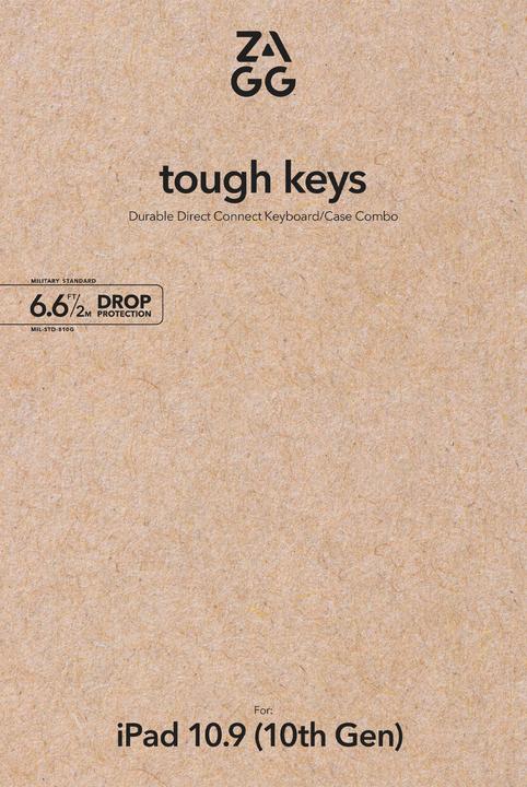 Produktbild Zagg KB TghKs iPad 10thGen Bl Ger B2B BB - Touchpad - QWERTZ (Deutschland)