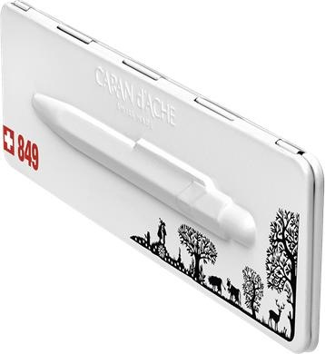 Produktbild Caran d'Ache 849 Scherenschnitt mit Etui (Schwarz, Silber, 1 x)