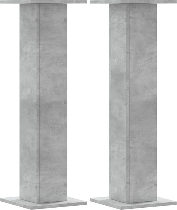 Image du produit vidaXL Pied d'enceinte 2 pièces 30 x 30 x 95 cm (1 paire, Support, Non mobile)