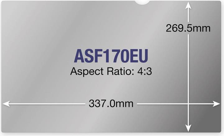Produktbild Targus Blickschutzfilter (17", 4:3)