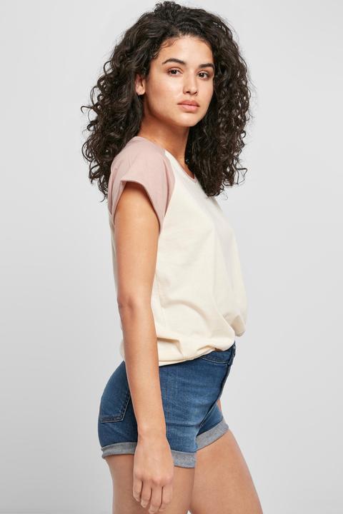 Produktbild Urban Classics Ladies Contrast Raglan Tee (S)