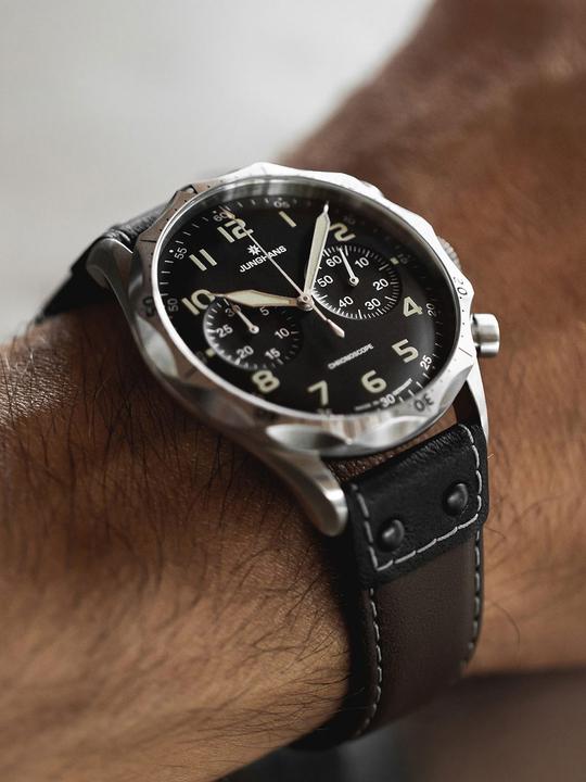 Produktbild Junghans Meister Pilot (Analoguhr, 43 mm)