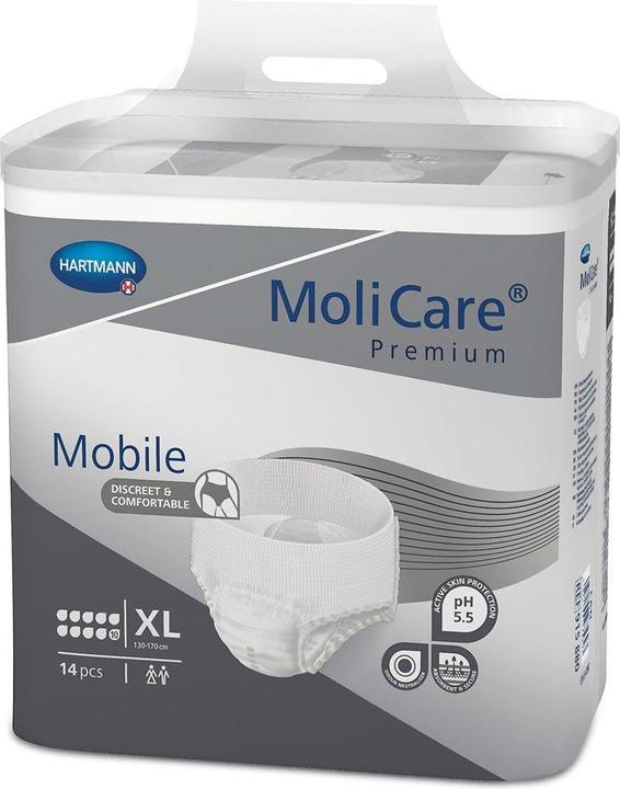 Produktbild MoliCare Mobile 10 Inkontinenz Pants (14 x, XL)