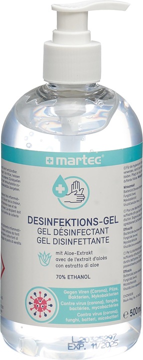 Actual product image Martec Hand disinfection (500 ml)