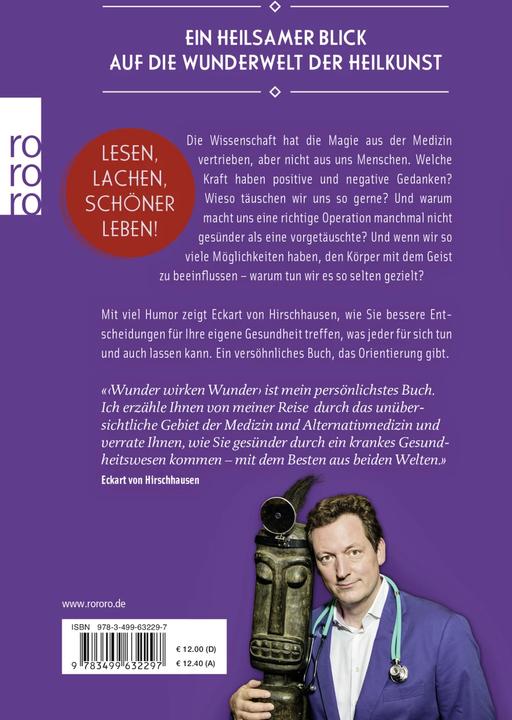 Produktbild Wunder wirken Wunder (Deutsch, Dr. med. Eckart von Hirschhausen, 2018)
