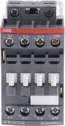 Actual product image ABB CONTACTOR 250-500V50/60HZ-DC / AF16-30-01-14 1SBL177001R1401