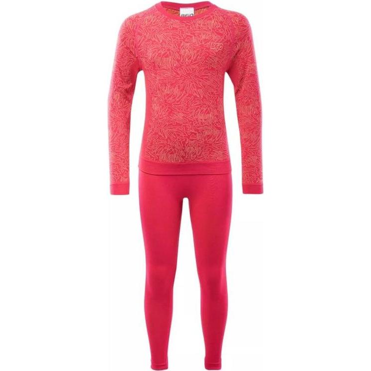 Bejo, Bambine, Intimo termico, Dziecięcy Zestaw bielizny termoaktywnej GRAR SET II KDG (122, 128), Pink, 128, 122