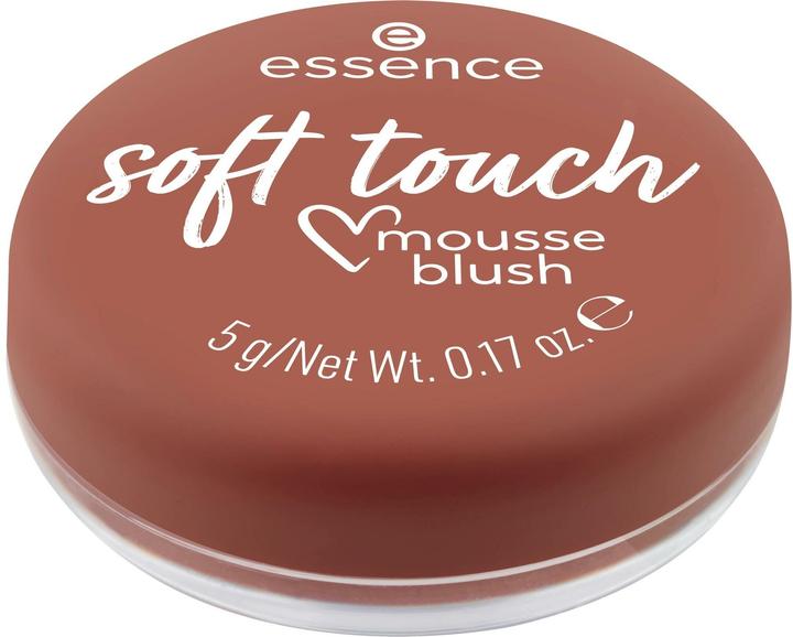 Immagine prodotto essence Soft Touch Mousse Blush No. 20 Red Instant Result (#9D4E38)