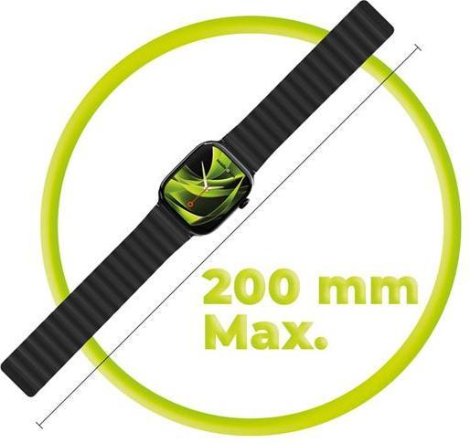 Immagine prodotto Mobile Origin Magnetic Watch Strap II black/black - Apple Watch 49mm/46mm/45mm/44mm