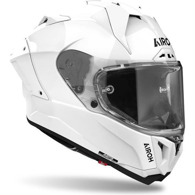 Airoh, Casco da moto, Gp800 Farbe Weiss Glanz Helm (XS)