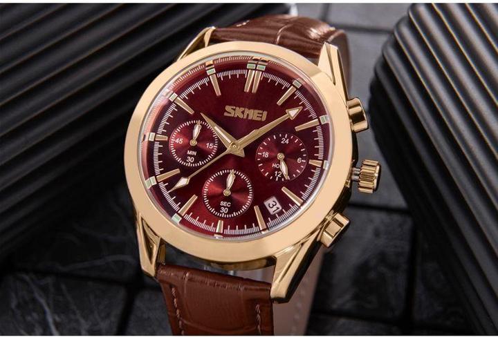 Immagine prodotto Skmei 9127BN Herrenuhr + BOX (Cronografo, Orologio da polso analogico, 40.50 mm)