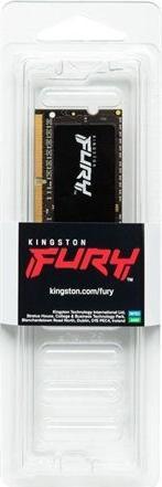 Actual product image Kingston FURY Impact (1 x 16GB, 3200 MHz, DDR4-RAM, SO-DIMM)