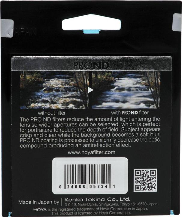 Actual product image Hoya 95.0mm ND1000.PRO (95 mm, Neutral density filter, 95 mm)