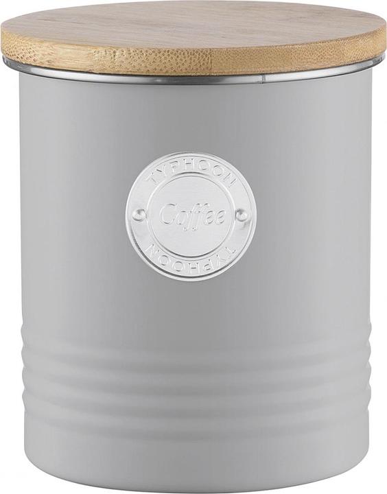 Typhoon LIVING Vorratsbehälter Kaffee, pastellgrau, 1 Liter (1 l)