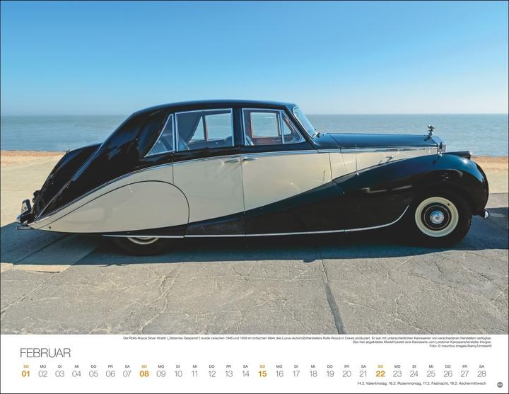 Immagine prodotto Legendäre Autos Posterkalender 2026 (44 x 34 cm)