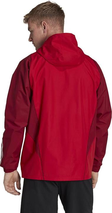 Actual product image adidas Mens Tiro 23 Competition All Weather Jacket Red HE5653 (2XL) (XXL)