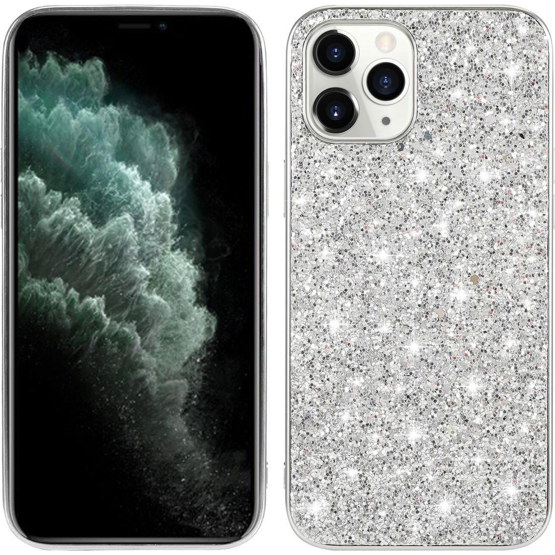 König Design Schutz Handy Hülle für Apple iPhone 15 Pro Max Case Cover Glitzer Bumper Etuis (Apple iPhone 15 Pro Max), S...