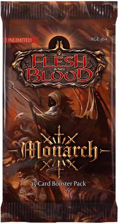 Legend Story Studios Flesh and Blood Monarch Unlimited Edition Booster Pack (Englisch, Booster Pack)