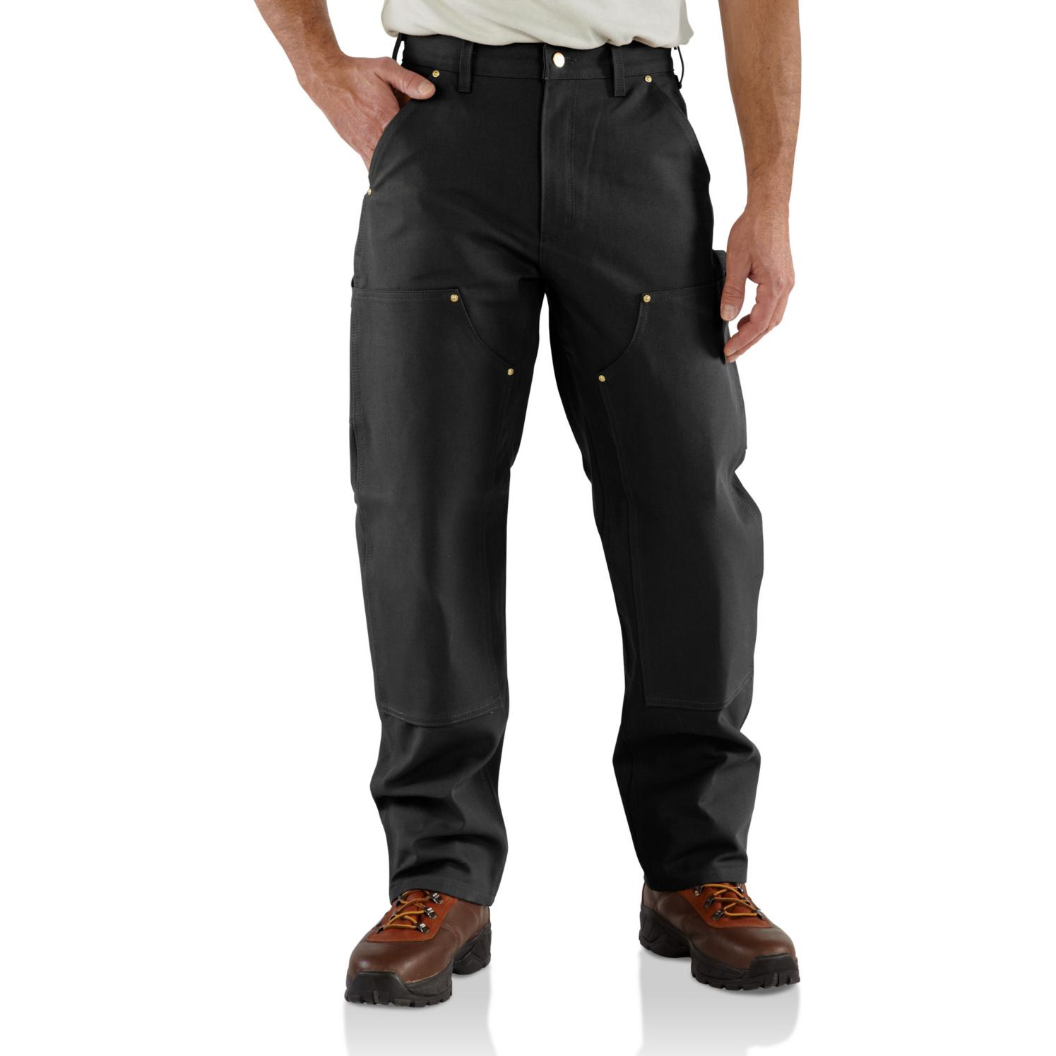 Carhartt, Arbeitshose, DUCK D. FRONT LOGGER PANT BLACK Gr.W36/L36 (W36/L36)