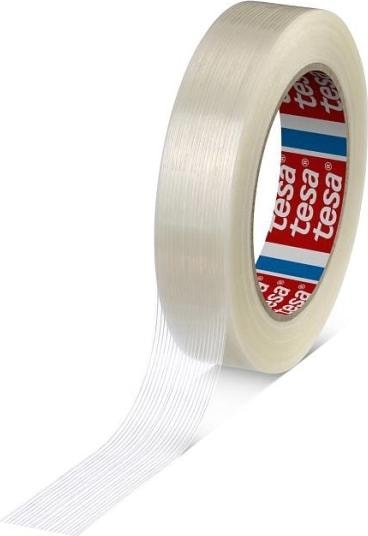 Produktbild tesa tesapack PAPER ecoLogo Packband - Umweltgerechtes Paketband aus Papier, 60 % biobasiertes Material (38 mm)