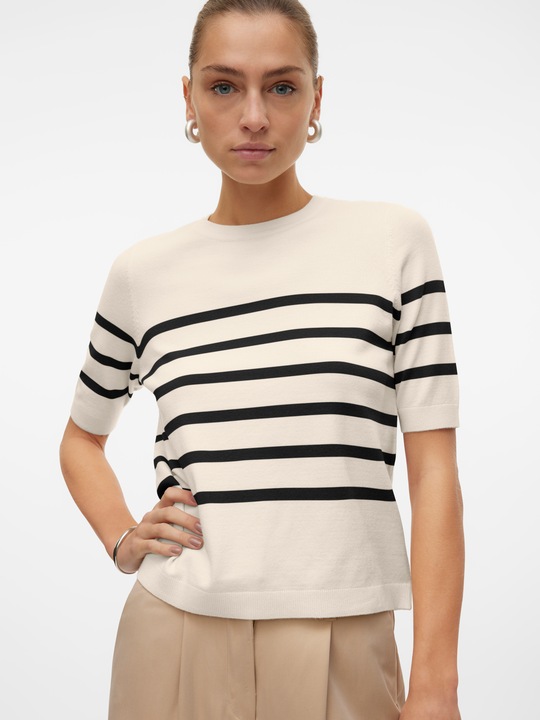 Image du produit Vero Moda Vmsaba Plain Ss O-Neck Pullover Ga Noos (XL)