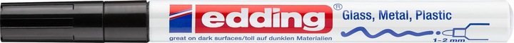 Produktbild Edding 751 - Lackmarker (Black, 1 mm, 1 x)