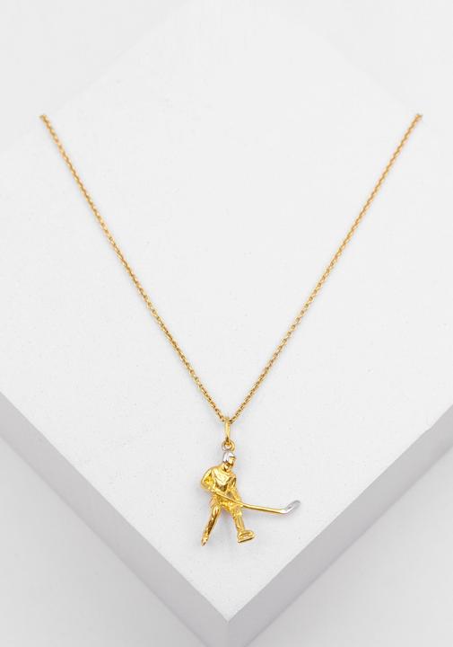 Image du produit Muau Hockey sur glace (750, Or blanc, Or jaune 18 carats)