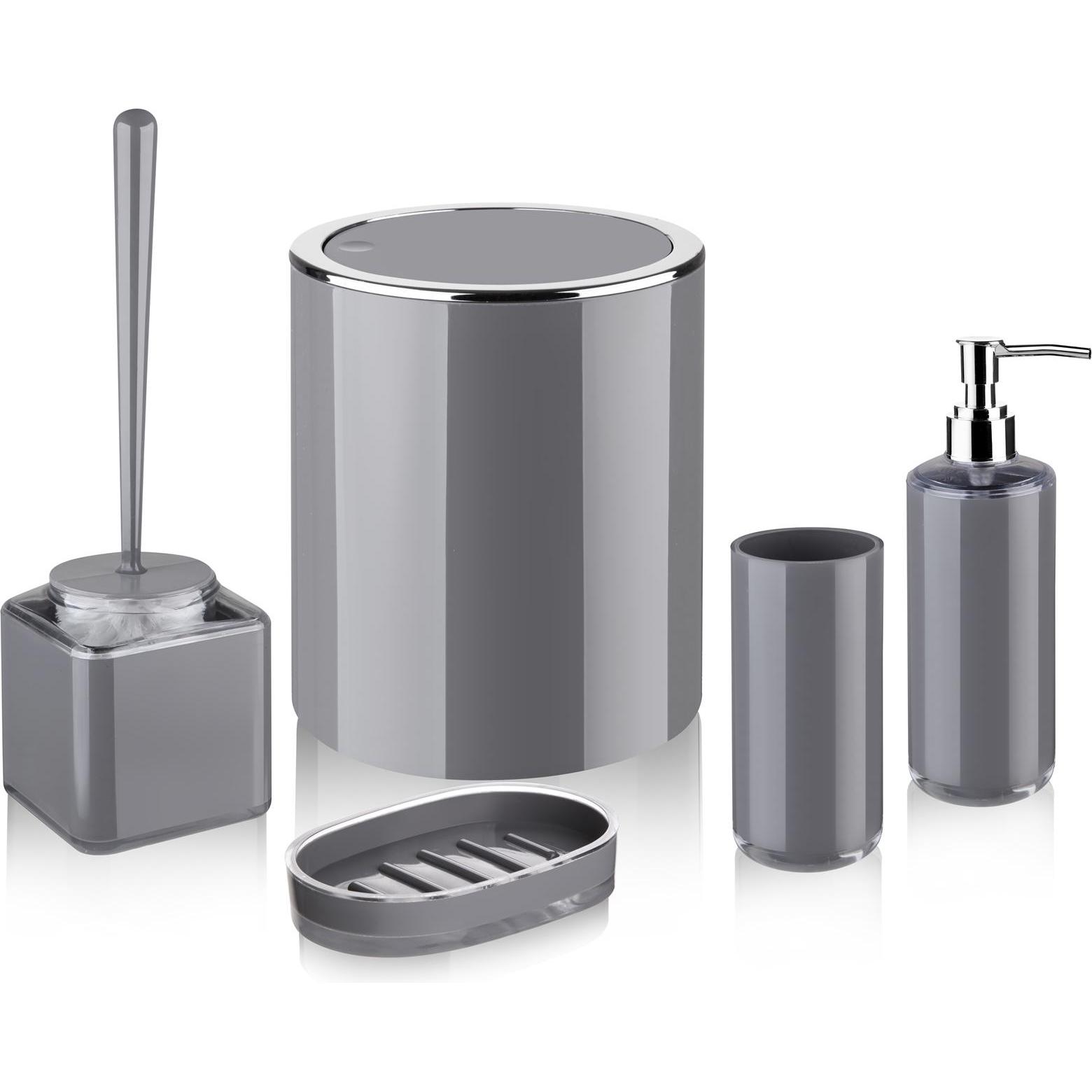 HTI-Living, Seifenspender + Seifenschale, Badezimmerset