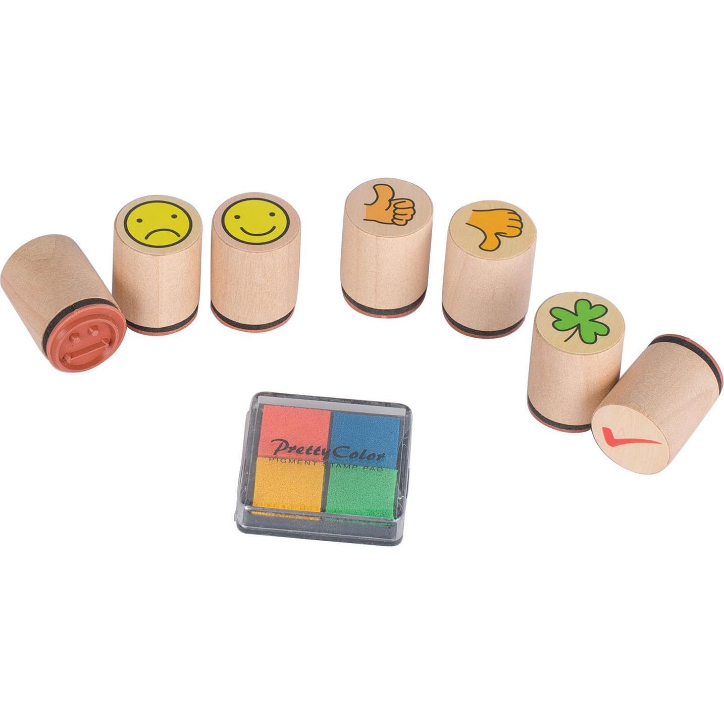 Goki, Stempel, Formen mit Muster
