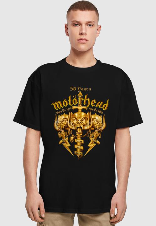 Produktbild Merchcode Motorhead - 50 Years Warpigs Heavy Oversize Tee - 193695 (3XL)