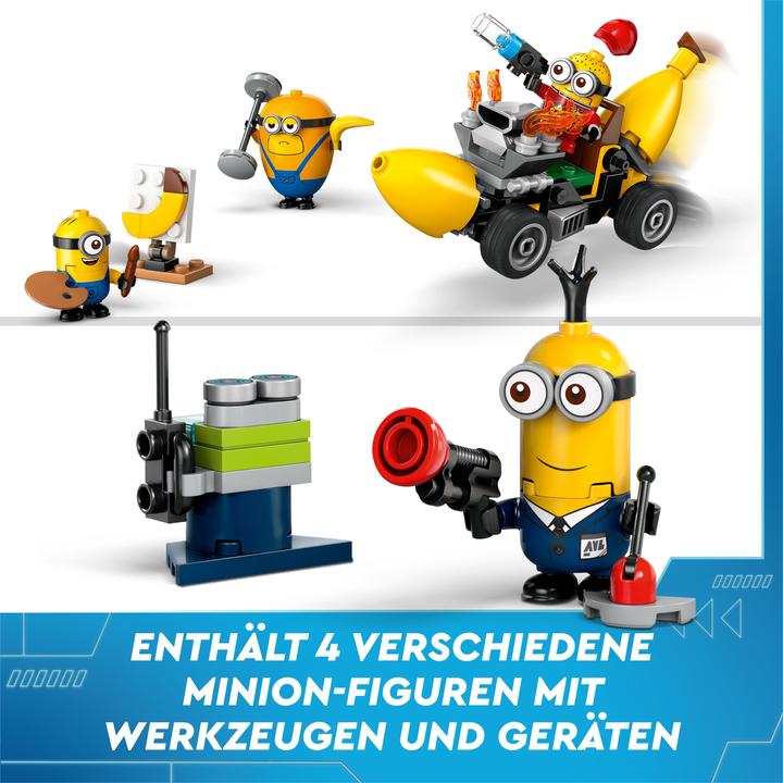 Actual product image LEGO Minions and the banana car (75580, LEGO Minions)