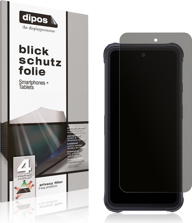 Actual product image Dipos Screen Protector 4-Way Privacy (1 Piece, Cubot KingKong Power)