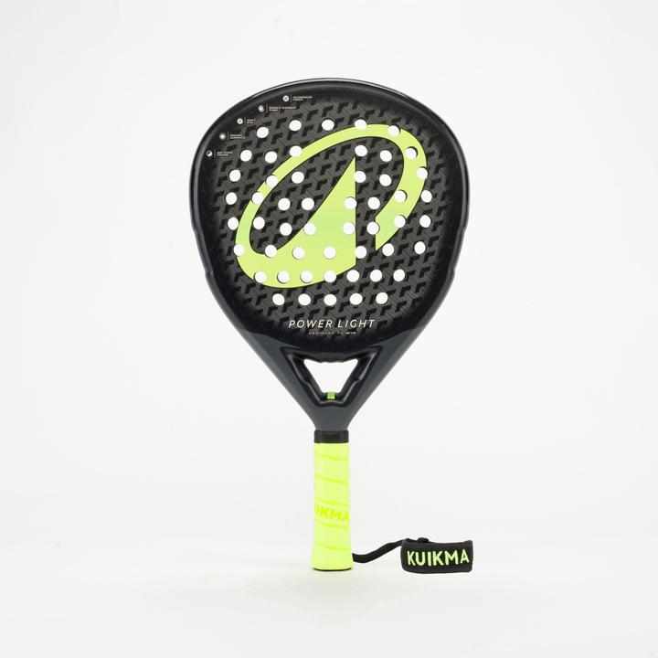 Produktbild Kuikma Padelschläger - PR Power Light schwarz/grau/gelb