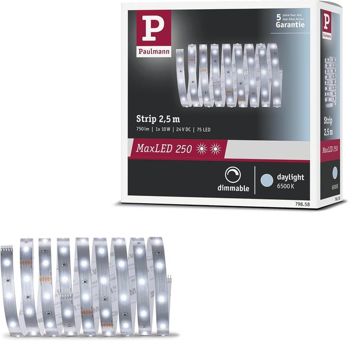 Actual product image Paulmann MaxLED 250 Stripe (Daylight, 250 cm, Indoor)