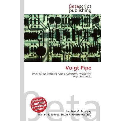Voigt Pipe, Fachbücher von Lambert M. Surhone, Miriam T. Timpledon, Susan F. Marseken