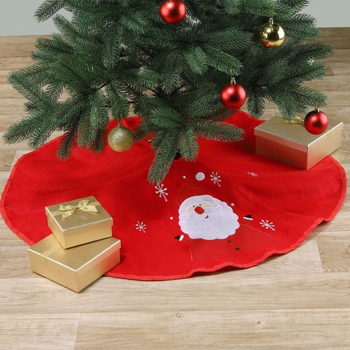 Produktbild Hermex Weihnachtsbaumdecke Christbaum-Rock Tannenbaum-Teppich Baumrock-Matte (1-teilig)