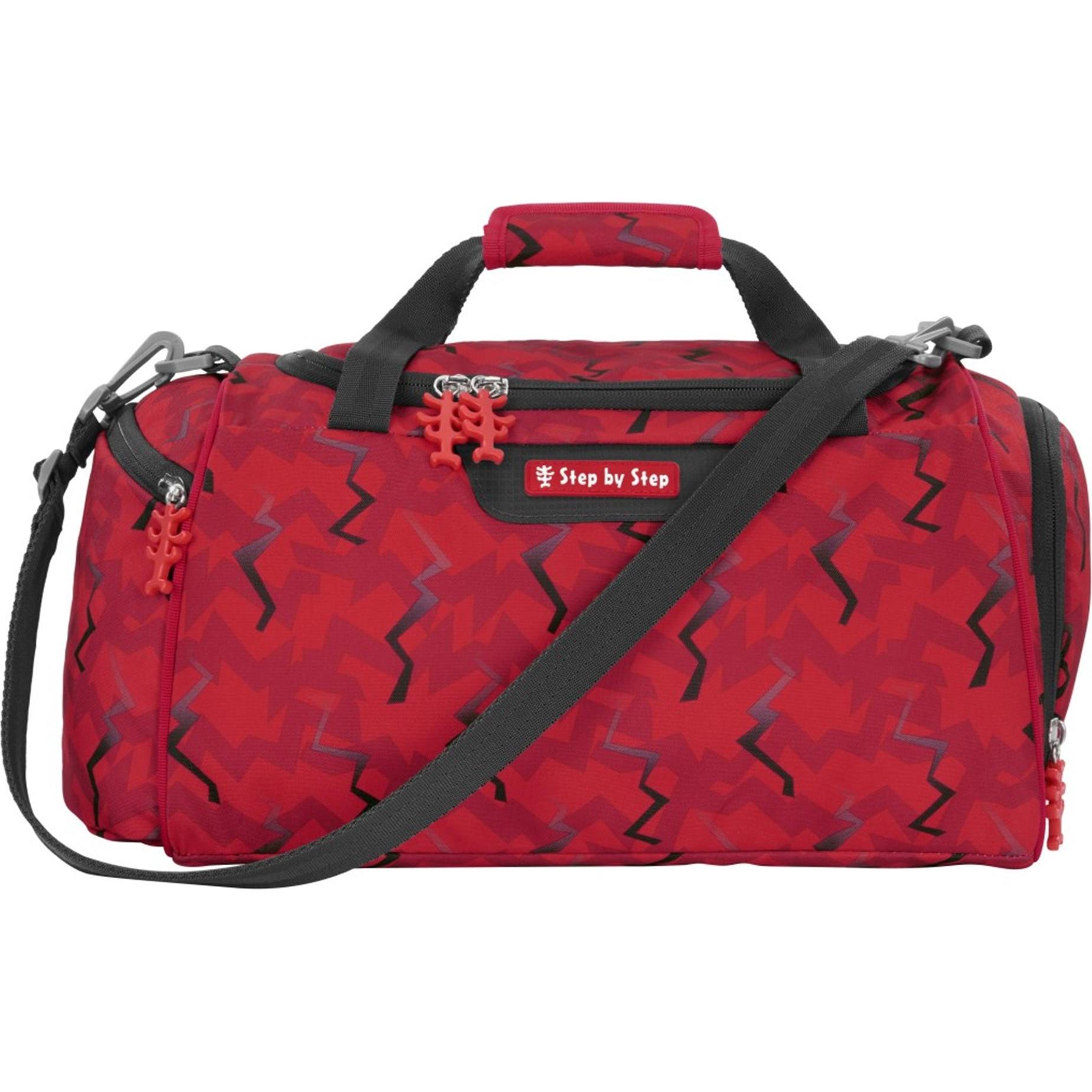 Step by Step, Tasche, Sporttasche mit Nassfach, 13 l, Rot, (13 l)