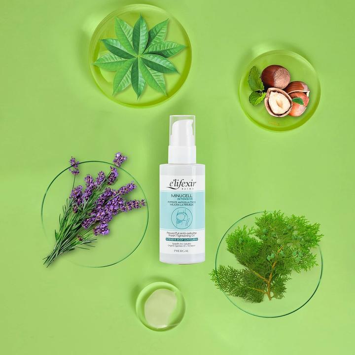 Actual product image E'lifexir Oil Minucell Intensive Powerful Anti-Cellulite Oil Improving Microcirculation Reducing Cel (Body oil, 100 ml)