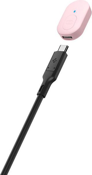 Actual product image Spigen Selfiestick S570W MagSafe Tripod Bluetooth misty rose AMP06403