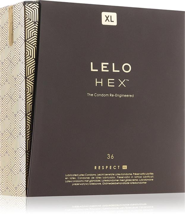 Actual product image LELO HEX Condoms Respect XL (36 pcs.)