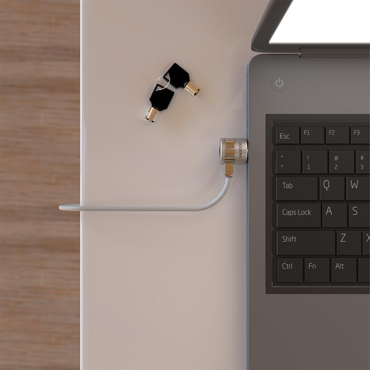 Produktbild Aisens Cable Seguridad Cerradura Llave 1.5m