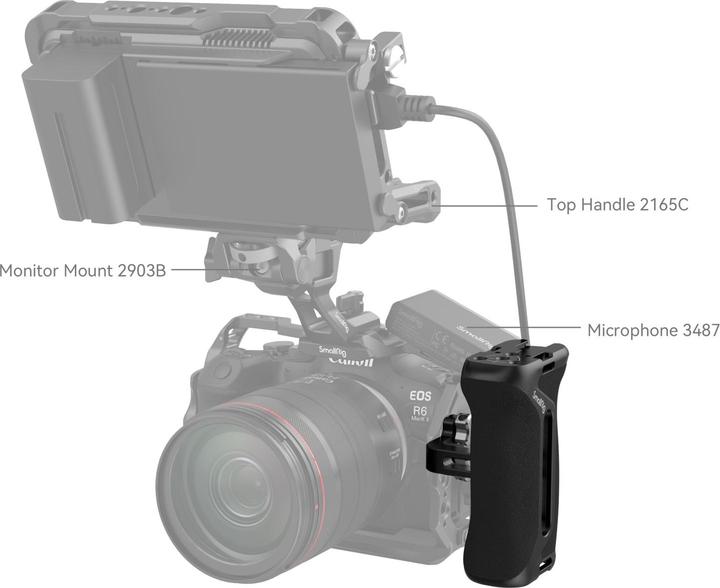 Produktbild SmallRig 4015 Side Handle with 1/4" 20 Screws (Griff)