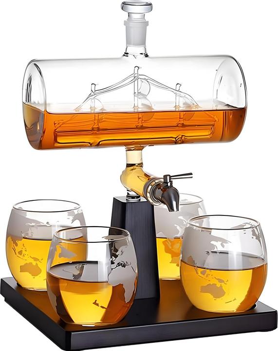 TOP Schiff Karaffen-Set (1 l)