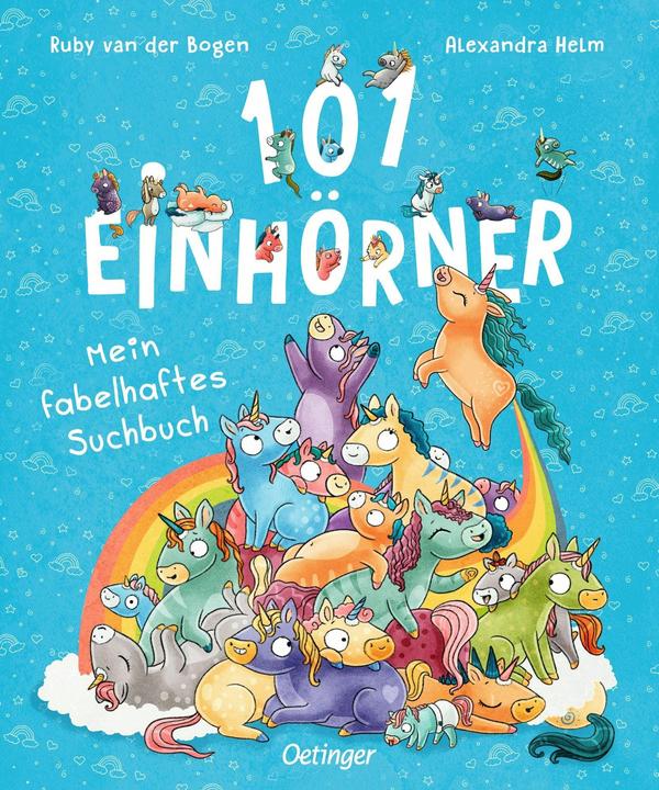 101 Einhörner. Mein fabelhaftes Suchbuch (German)