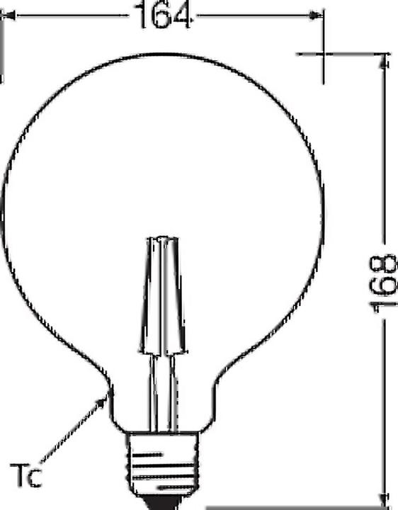 Actual product image Osram Vintage 1906 Led Classic Globe (E27, 2.80 W, 200 lm, 1 x, F)