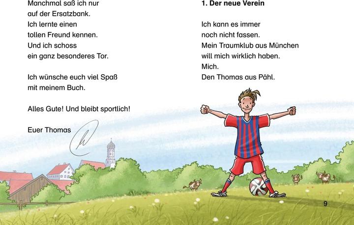 Produktbild Mein Weg in die Startelf (Deutsch, Julien Wolff, Thomas Müller, 2019)