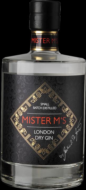 Actual product image Brennerei Hubertus Vallendar Mister M's London Dry Gin