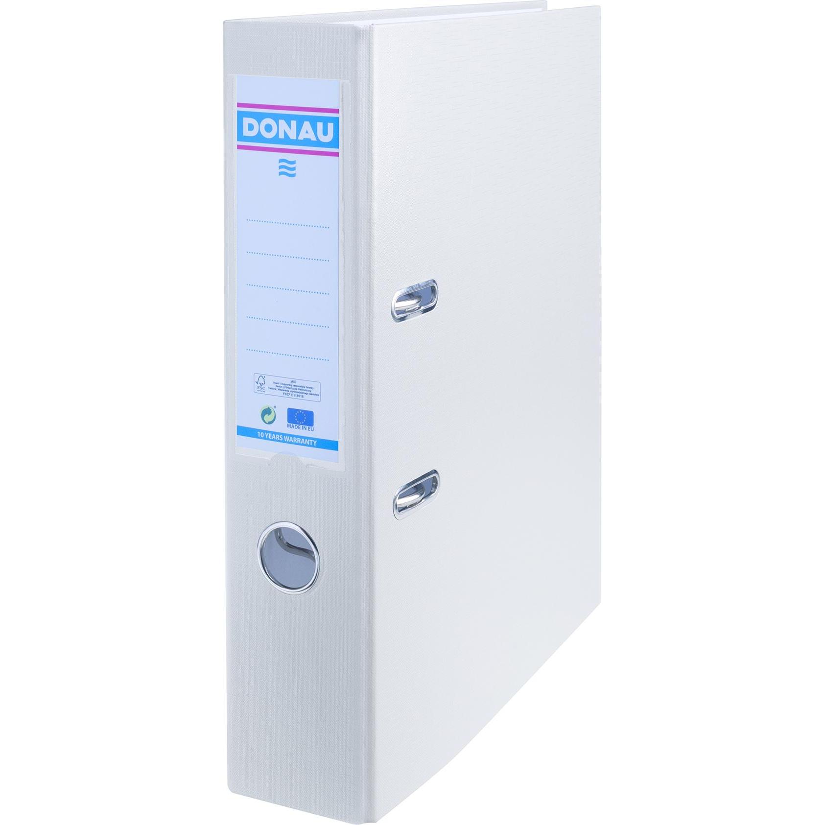 Donau, Raccoglitore, Cartella master fsc, pp, a4/75mm, bianco (A4)